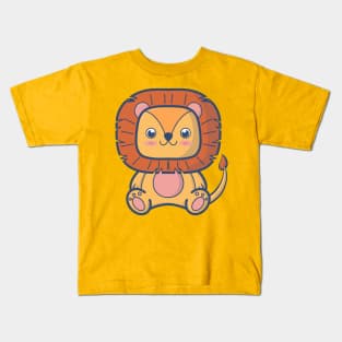 Lion Baby Cute Kids T-Shirt